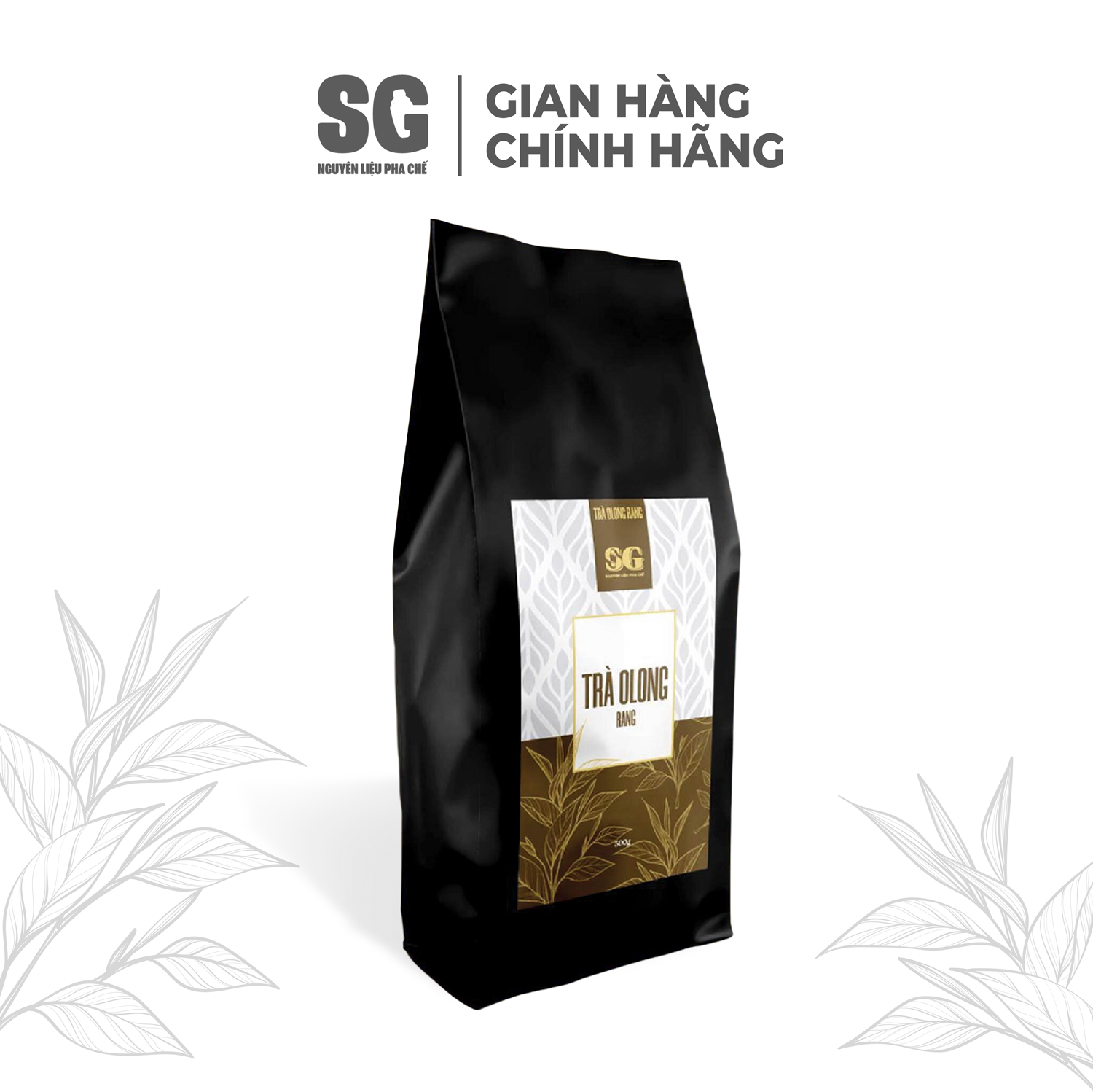 Trà olong rang 500g | nguyên liệu pha chế sg | trà ô long pha trà sữa nướng, macchiato milk foam