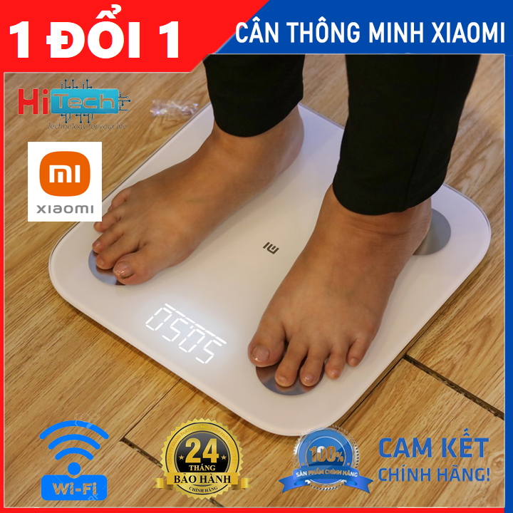 Cân điện tử thông minh , theo dõi sức khoẻ Xiaomi Body Fat Scale 2 Universal , cân đo nhịp tim huyết áp