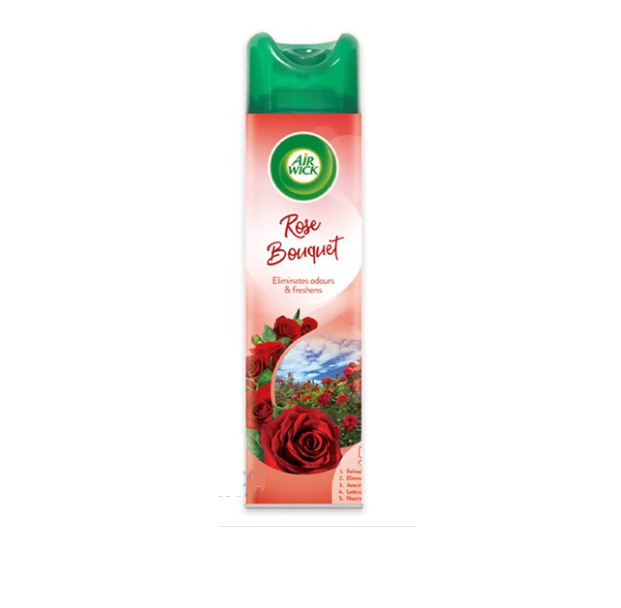 Xịt phòng hương hoa hồng Air Wick 4in1 chai 300ml