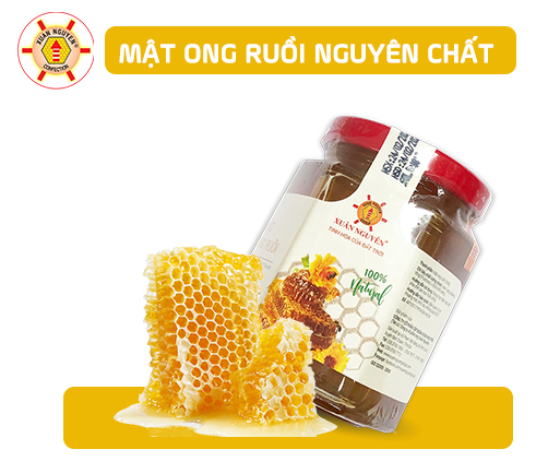 XUÂN NGUYÊN - Lọ Mật ong Ruồi nguyên chất 504gr