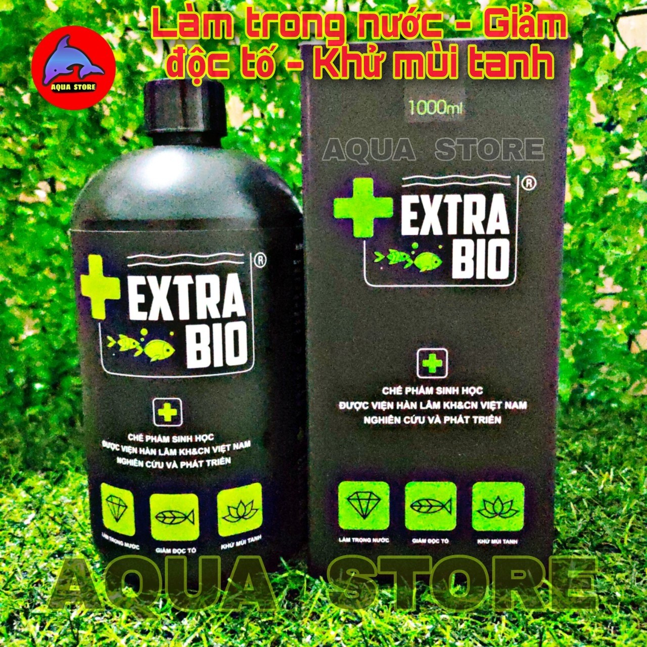 Vi sinh EXTRA BIO cao cấp làm trong hồ Cá cảnh bể thủy sinh