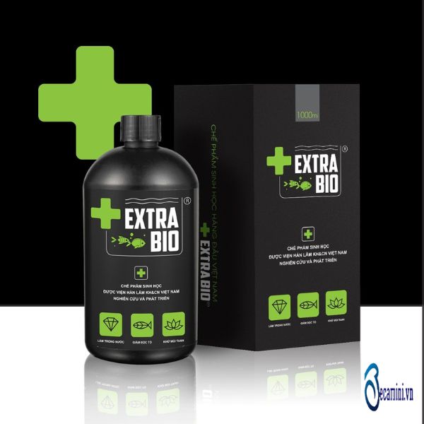 Men Vi Sinh làm trong nước bể cá , Chế phẩm vi sinh cho hồ cá Extra Bio