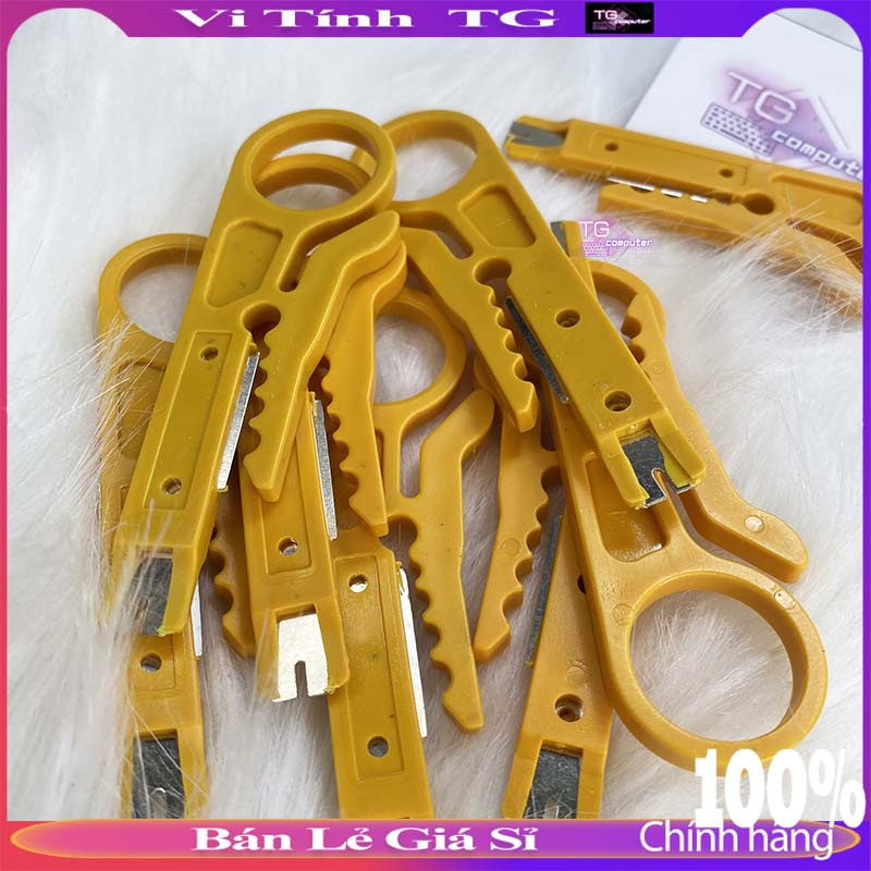Dao tuốt vỏ dây điện - Tuốt vỏ dây mạng nhanh tiện dụng
