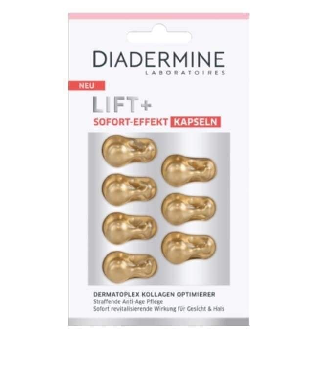 Collagen tươi bôi mặt Diadermine vỉ 7 viên nội địa Đức