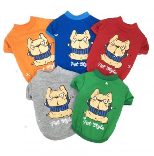 ÁO CHÓ MÈO THÚ CƯNG PET STYLE ĐỦ SIZE ĐƯỢC CHỌN MÀU