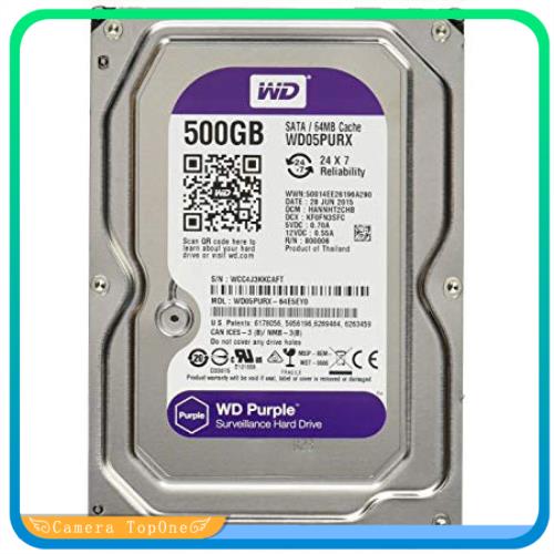 [HCM][Trả góp 0%]Ổ cứng dùng cho camera wd purple 500gb đến 8tb -  bh 2 năm chuyên dụng cho thiết bị giám sát an ninh thích hợp sử dụng cho các cá nhân