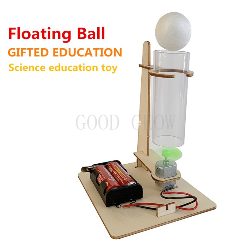 Năng khiếu giáo dục DIY Gỗ điện tử nổi Bóng đồ chơi giáo dục trẻ em trường học dự án khoa học thí nghiệm Bộ dụng cụ