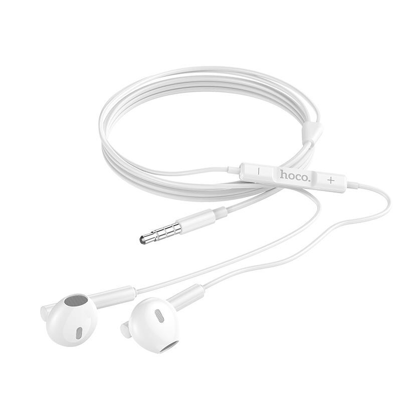 Tai nghe nhét tai jack kết nối 3.5 Hoco M64 âm thanh chất bảo hành chính hãng