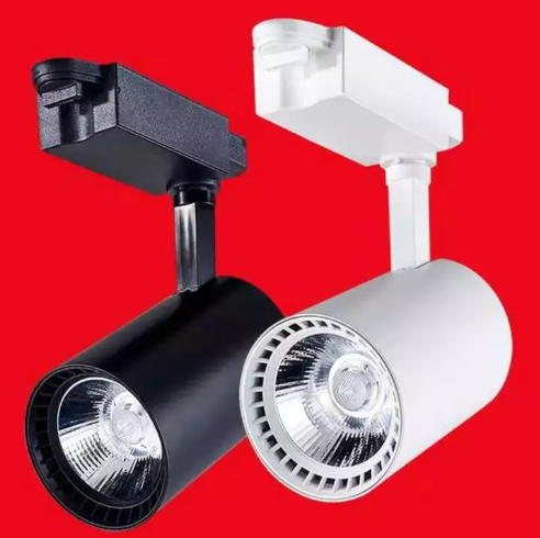 [HCM]Đèn LED rọi 20W COB loại chạy ray vỏ trắng ánh sáng trắng