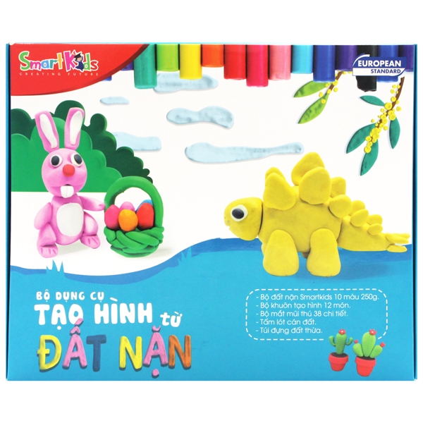 Bộ dụng cụ tạo hình từ đất nặn sk-cf001