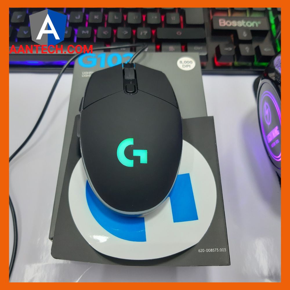 Chuột máy tính logitech g102 lightsync led rgb có dây chuyên game