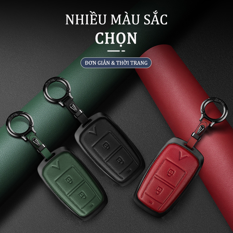 Ốp khoá Bao chìa khóa Vinfast VF3 xe điện, bọc khóa cao cấp bảo