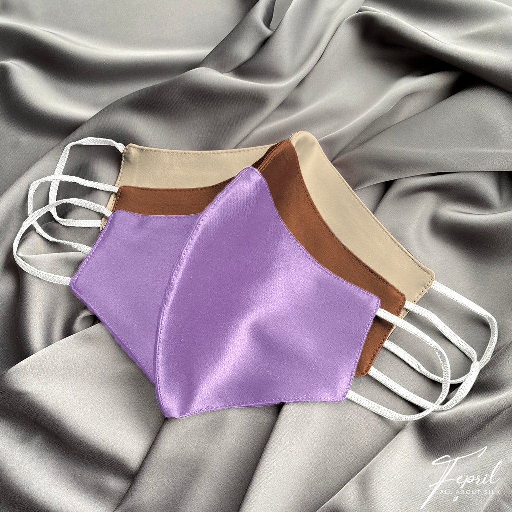 Khẩu trang lụa fepril silk face mask