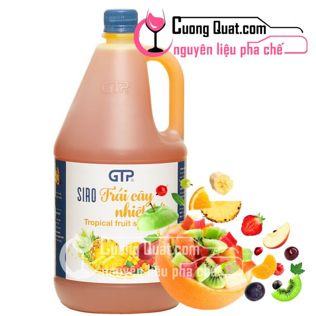 Siro Gia Thịnh Phát  GTP 1,9 lít (2.5kg) Đủ Mùi