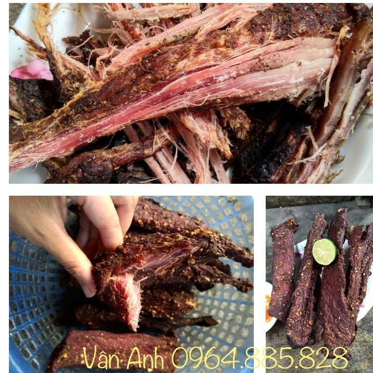 200g thịt lợn gác bếp chuẩn vị tây bắc tặng chẳm chéo - gói dùng thử