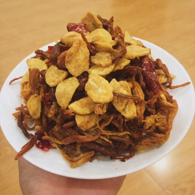 500gram khô heo cháy tỏi thơm ngon