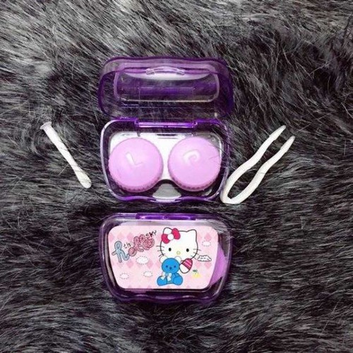 Khây gương mini khây gương có đầy đủ dụng cụ đeo lens