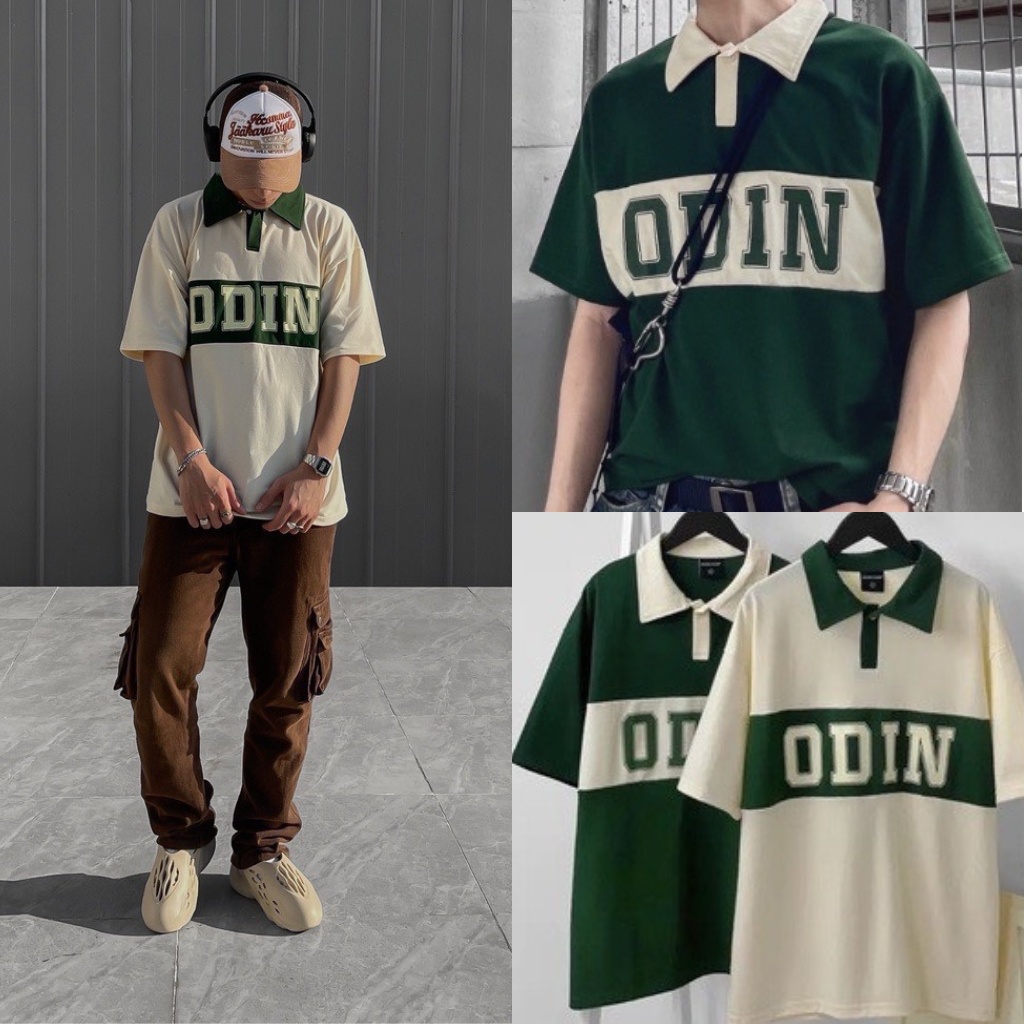 Áo thun polo form rộng có cổ nam nữ unisex chất cotton cá sấu đẹp in chữ Đủ size. chất đẹp