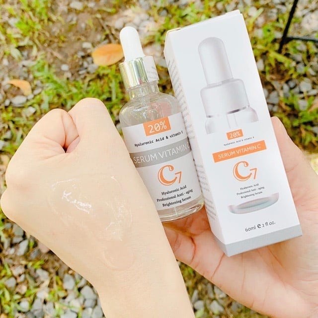 Combo 2 chai Serum Tái Tạo VitaminC Trắng Nhanh Hơn 1 chai 60ml