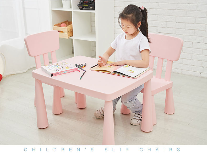 Bộ bàn ghế trẻ em, mẫu giáo cao cấp phù hợp trẻ 2-12 tuổi. Phong cách Ikea