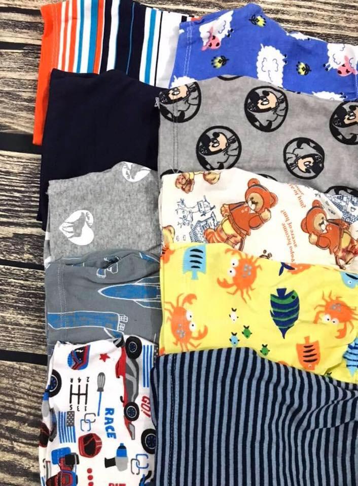 [HCM]Quần đùi chục bé trai size đại đến 45kg-set 10 quần-vải xuất xịn đẹp loại 1