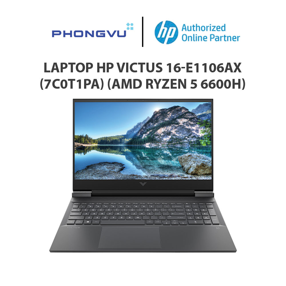 Laptop hp victus 16-e1106ax - bảo hành 12 tháng