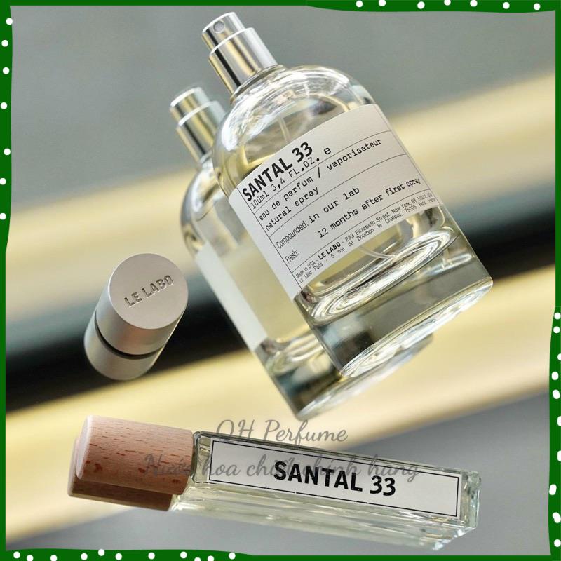Nước hoa nam nữ unisex le labo santal 33 edp
