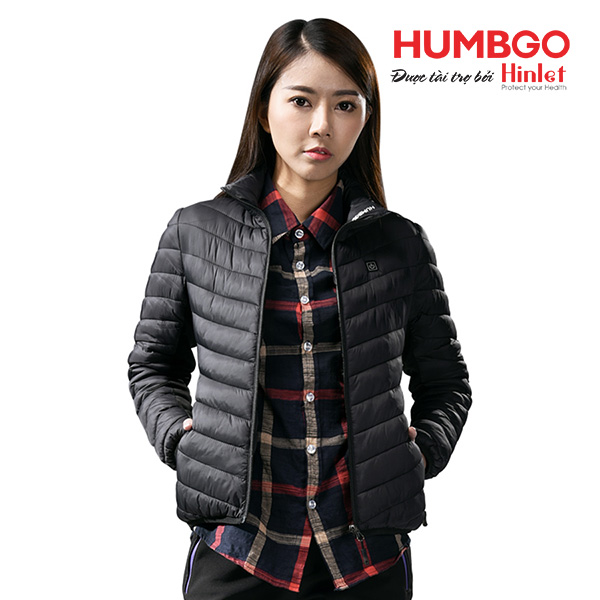Áo Khoác Phao Nữ Chỉnh Nhiệt Humbgo, Giữ Ấm Cực Tốt, Thiết Kế Gọn Nhẹ Dễ Dàng Vận Động 2571507