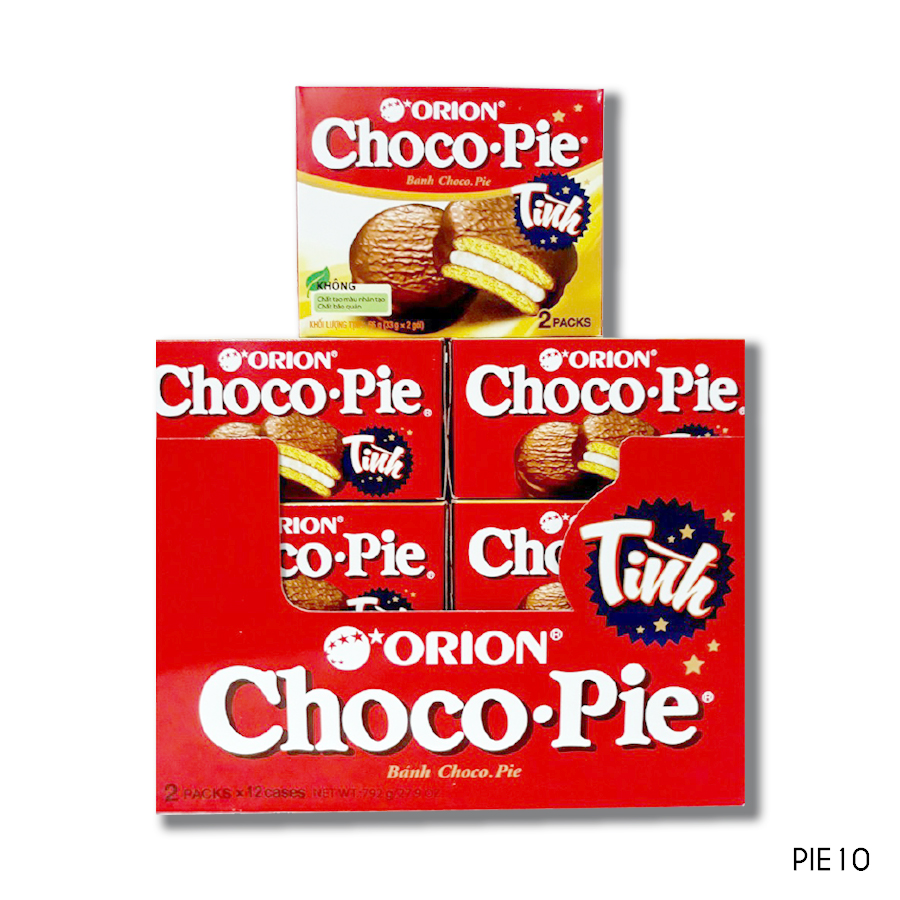 Lốc 12 hộp Bánh Chocopie Orion 2 cái 66G
