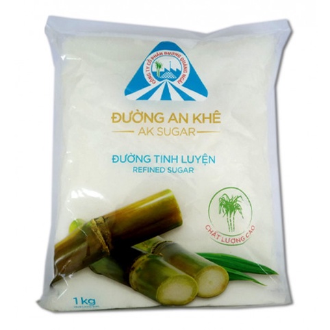 Combo 2 kg Đường An Khê đường cát trắng, đường tinh luyện - ăn vặt