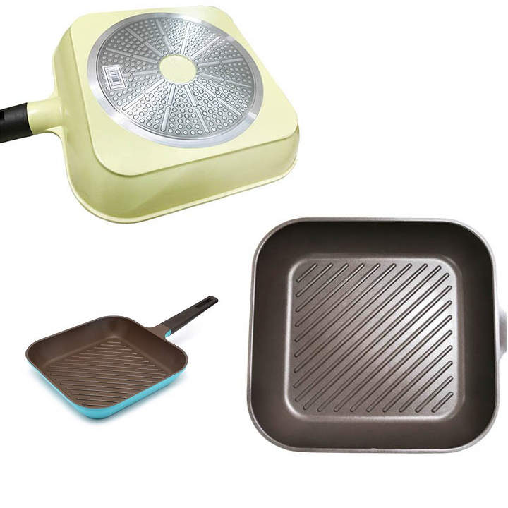 chảo vuông 28cm lock&lock