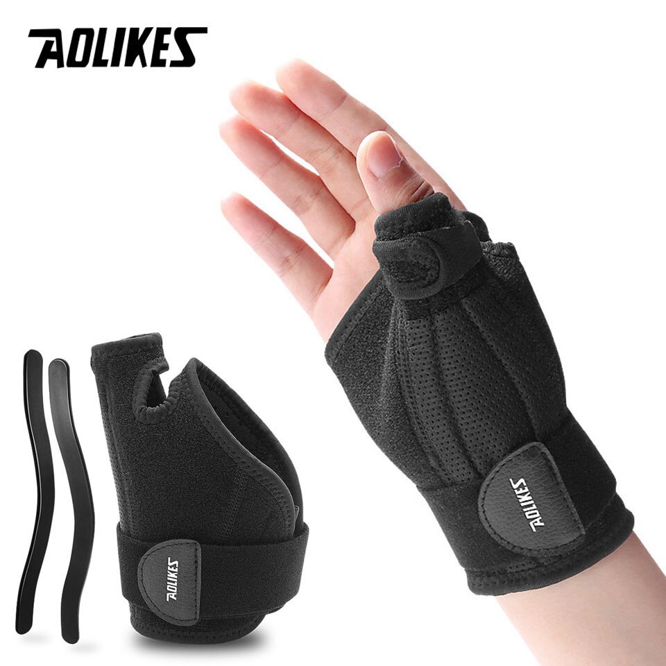 Nẹp cố định ngón tay cái và khớp cổ tay AOLIKES A-1681 support fixed wrist double pressurization