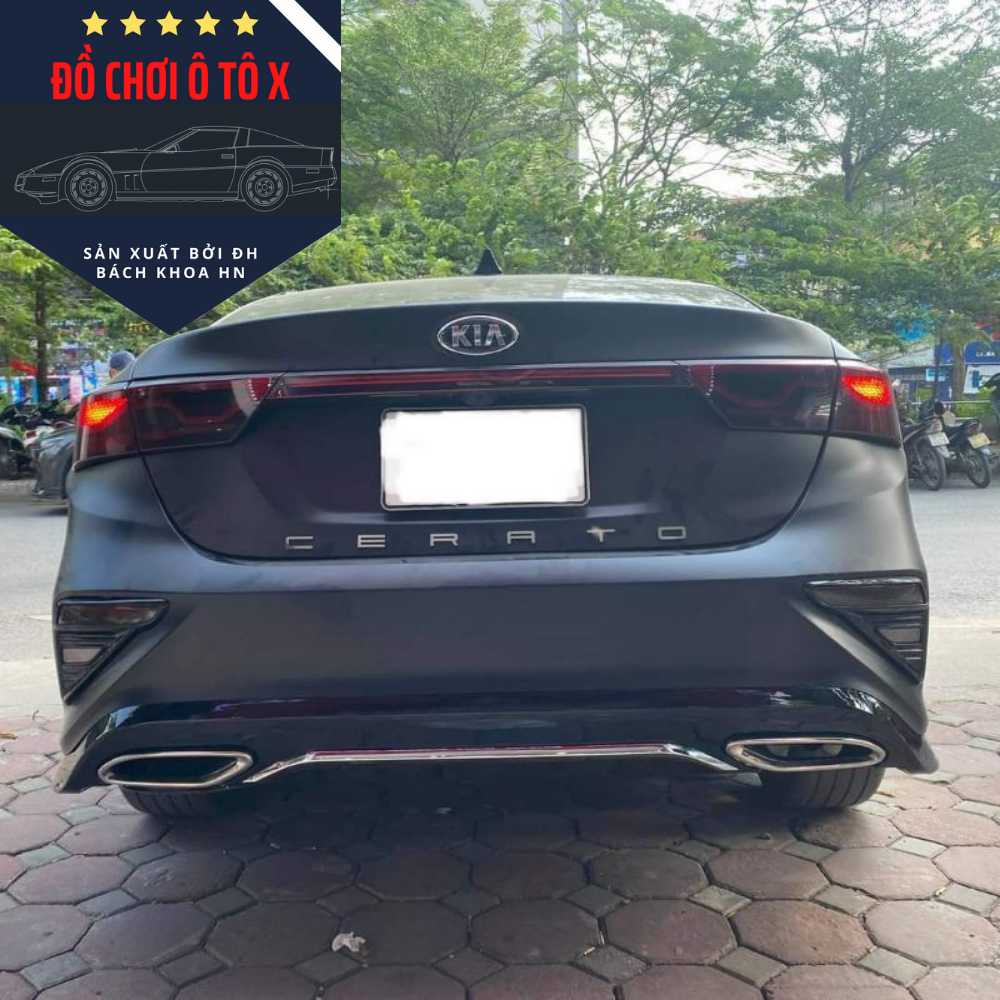 Chữ CERATO phong cách porsche