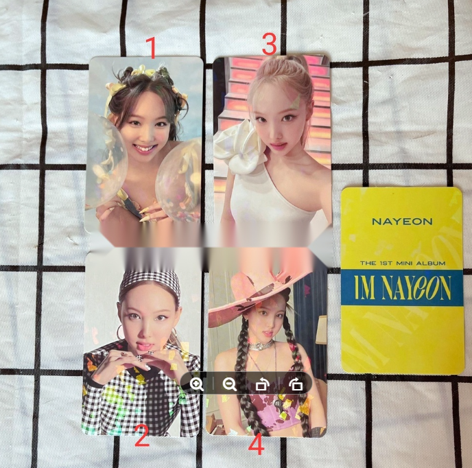 Card Twice Im Nayeon thẻ ảnh hologram chính hãng | Lazada.vn