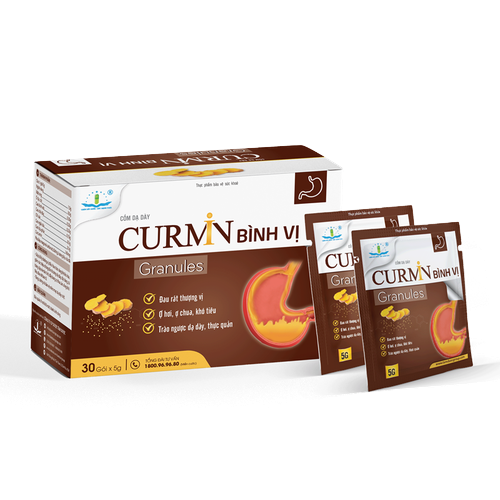 Cốm dạ dày curmin bình vị granules h/30goi