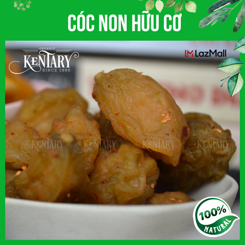 Cóc lắc sấy Kenatry túi 200gr vị chua cay mặn ngọt không chất bảo quản giúp giảm cân, đẹp da, chống lão hóa - đồ ăn vặt