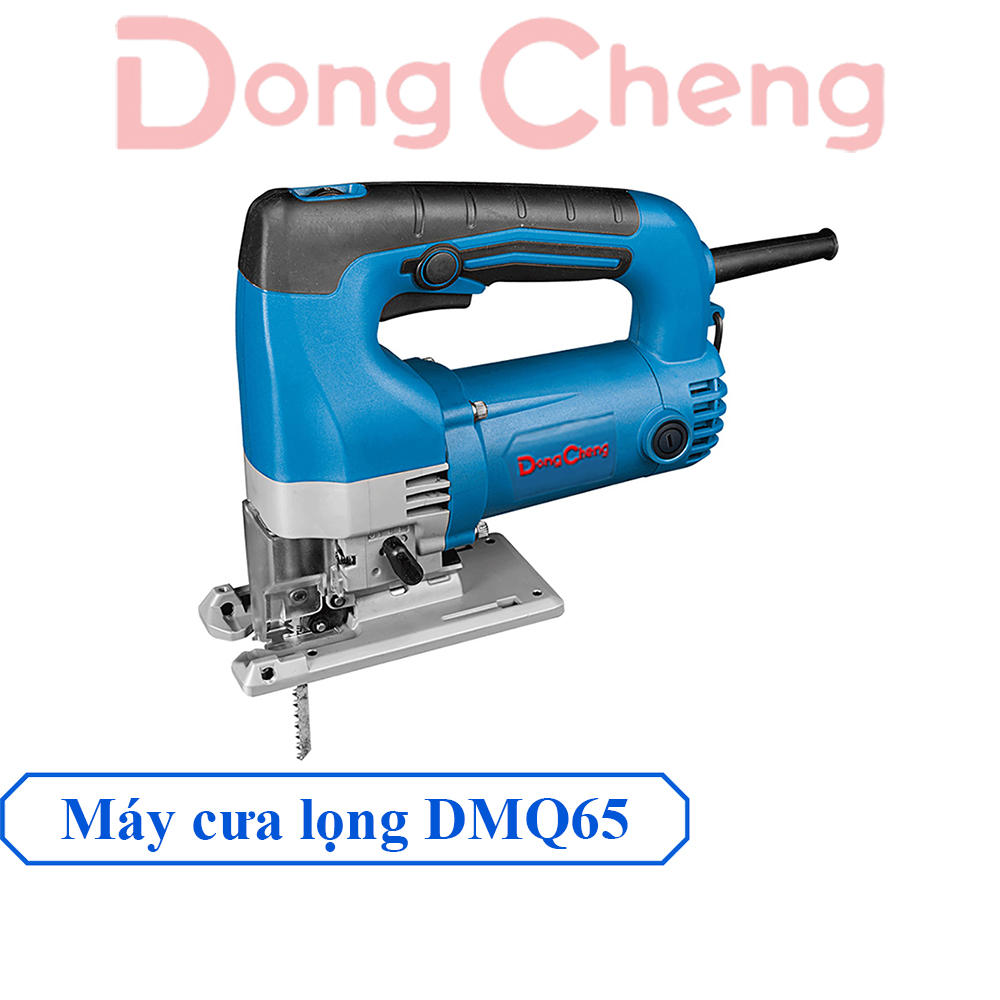 Máy cưa lọng dongcheng dmq65 công suất cao 600w máy cưa xọc cắt gỗ, thép, kim loại – hàng chính hãng