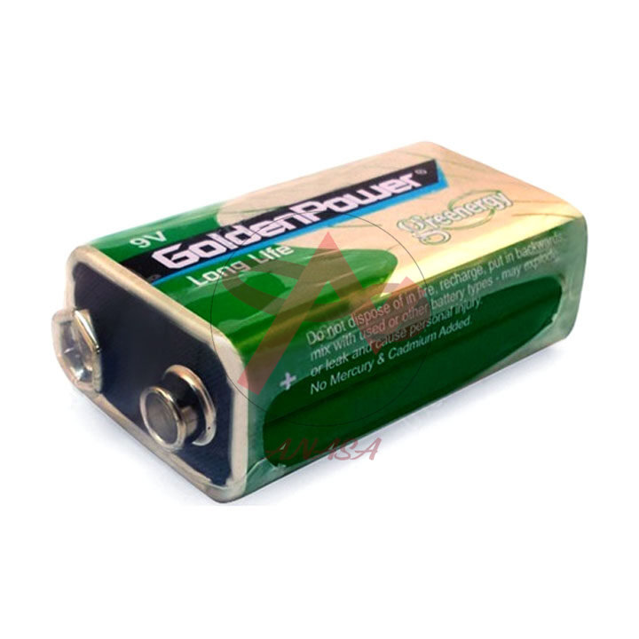 Pin 9v goldel power loại tốt