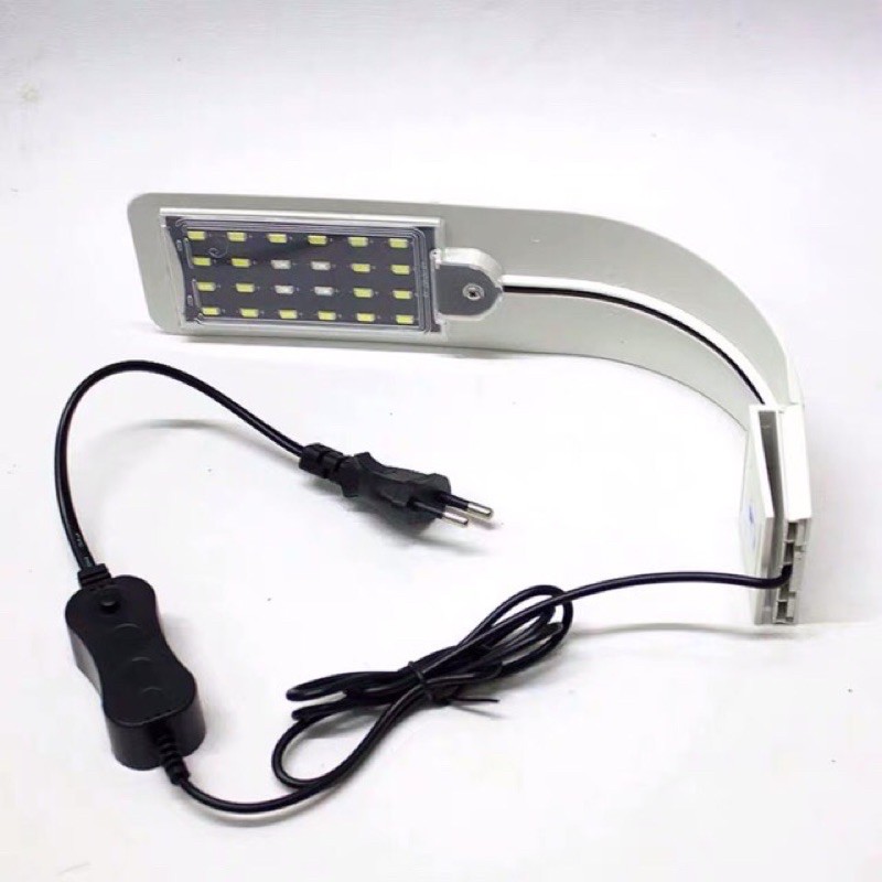 Đèn led M280 ánh sáng trắng cho hồ cá cảnh- đèn kẹp hồ cá M280- đèn cho hồ cá cảnh