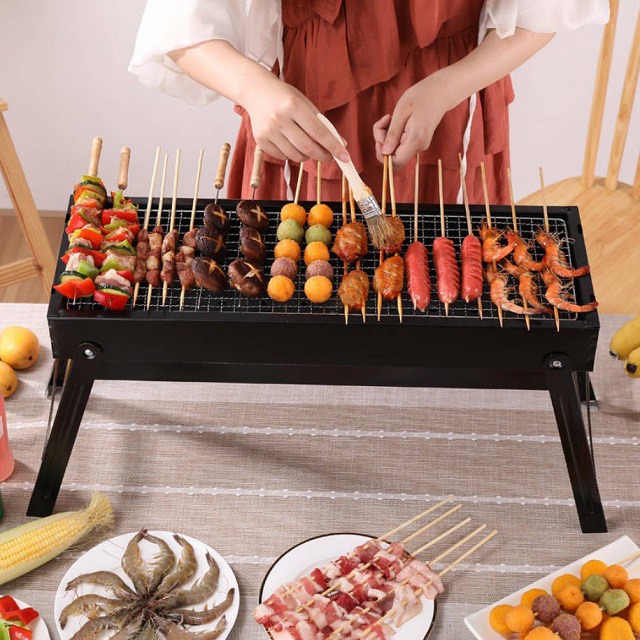 [SaLe Lớn] Bếp nướng than hoa dài Mạnh Tùng . Nặng 1,6Kg đến 1,8Kg. ĐTVM
