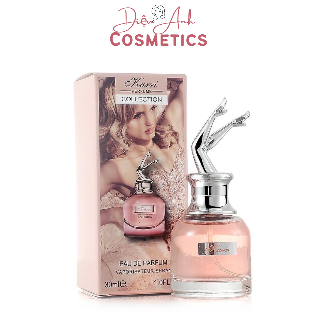 Nước Hoa Karri lưu hương cực lâu, nước hoa bản dupe của hãng đình đám, hương thơm ngọt nhẹ mát siêu nữ tính dành cho các cô gái sành điệu, năng động, trẻ trung