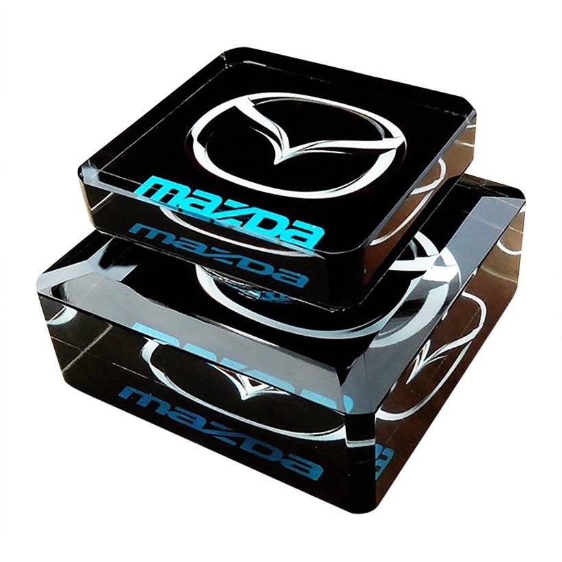 Nước hoa để trong xe ô tô logo theo hãng xe Mazda - Hương Quế