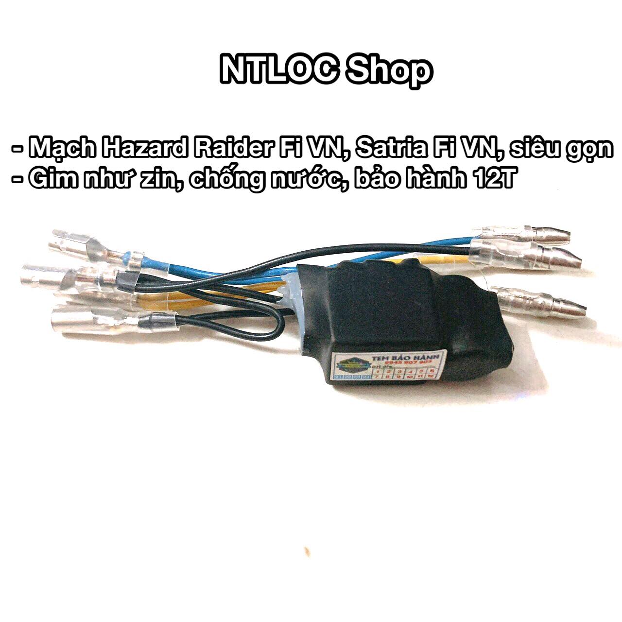[HCM]Mạch ưu tiên Hazard Raider Fi chống nước