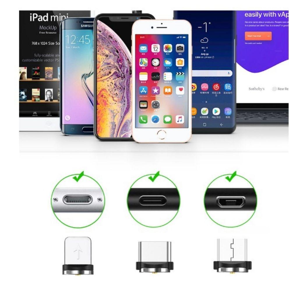 Chỉ Đầu Nam Châm Cho Cáp Sạc Từ - Micro USB/Type-C/IOS