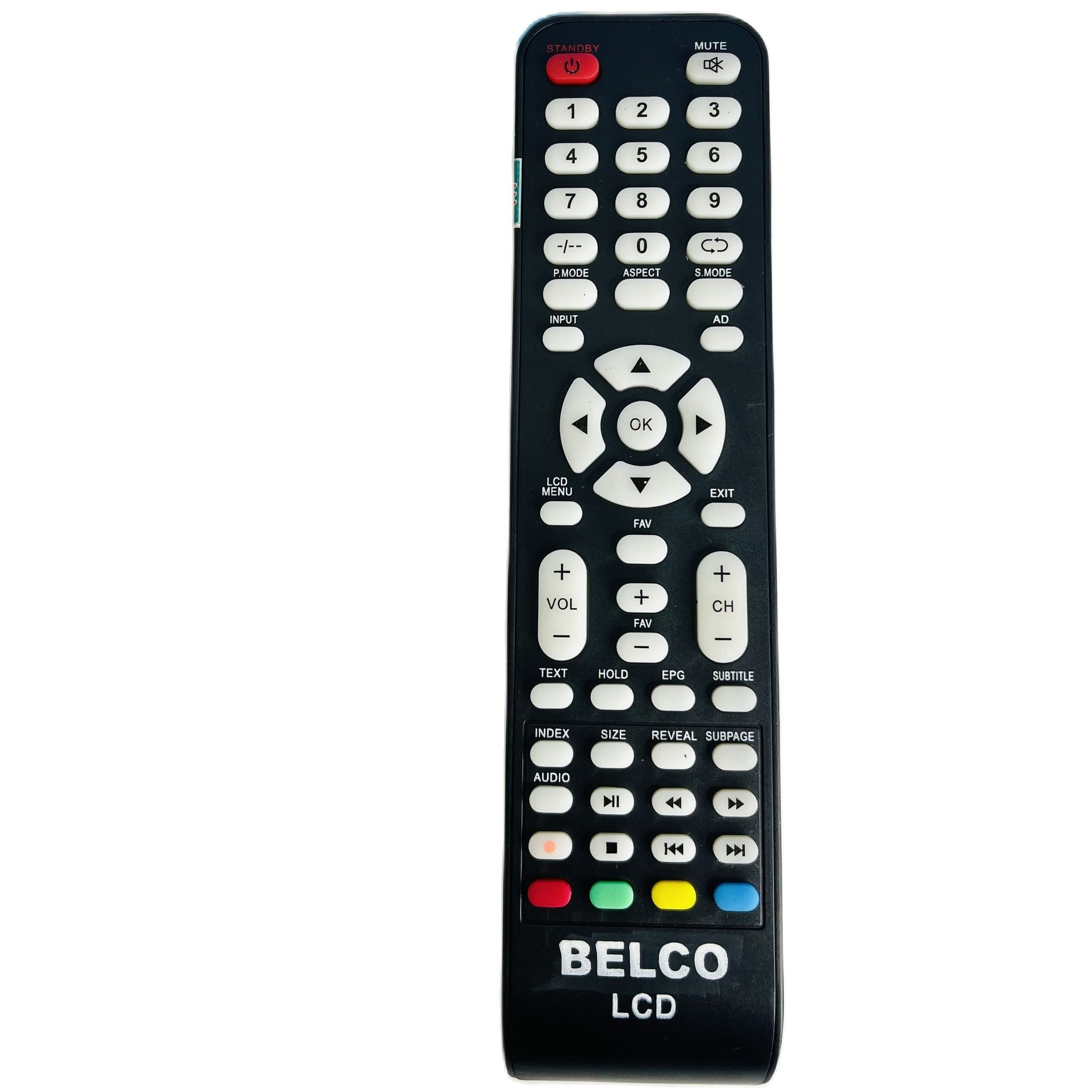 Remote tivi belco lcd tặng kèm pin