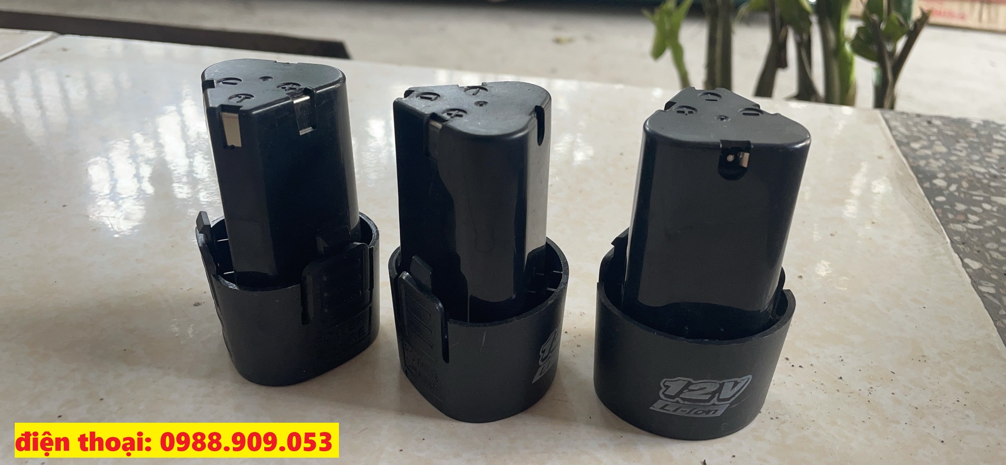 Combo 3 quả pin máy khoan 12V lion