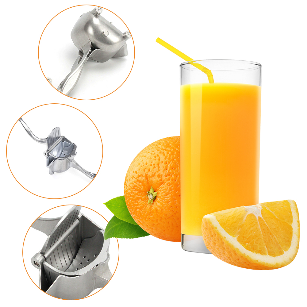 Máy Ép Cam Nhôm Bằng Tay, Dụng Cụ Ép Trái Cây, Vắt Cam, Máy Ép Cam Ép Trái Cây Bằng Tay Hợp Kim Nhôm Dày Đa Năng Bền Và Dễ Sử Dụng,Bóc Tách Vỏ Hạt Cực Dễ., Có Thể Bán Quán Nước, Smile Store 5.0