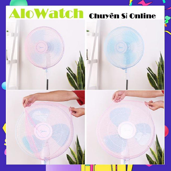 Lưới Vải Bọc Quạt Che Quạt An Toàn Cho Bé