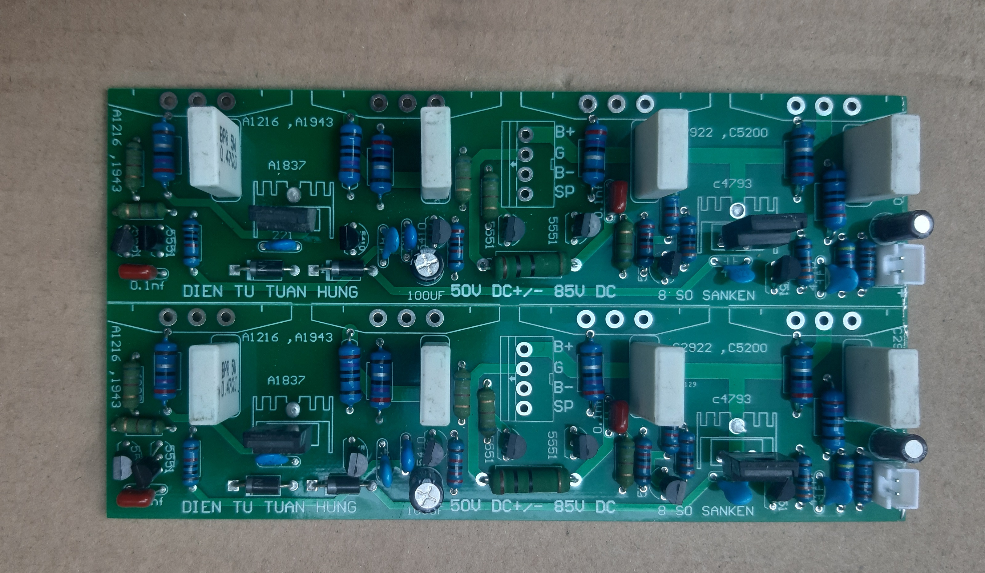 MẠCH CÔNG SUẤT 8 SÒ SANKEN