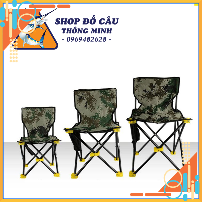 Ghế câu cá rằn ri đa năng chất lượng cao, ghế câu cá sếp gọn, ghe cau dai dia hinh, ghe cau luc